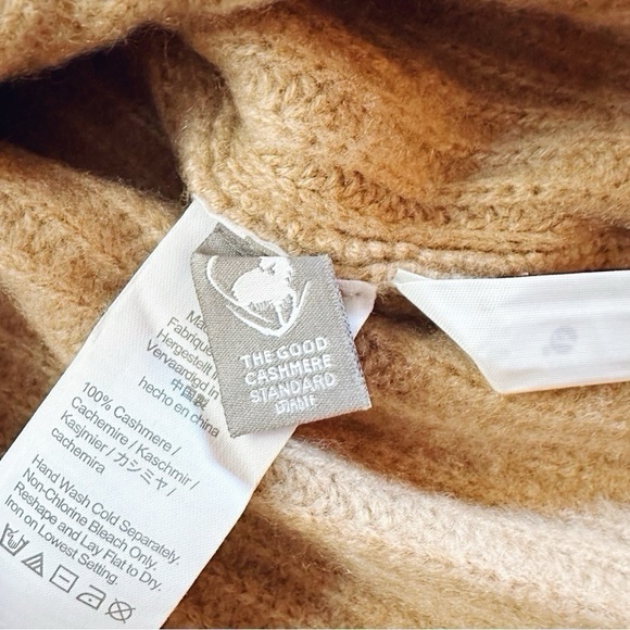 J.Crew Cashmere Relaxed Turtleneck Sweater in Stripe - Picture 6 of 8